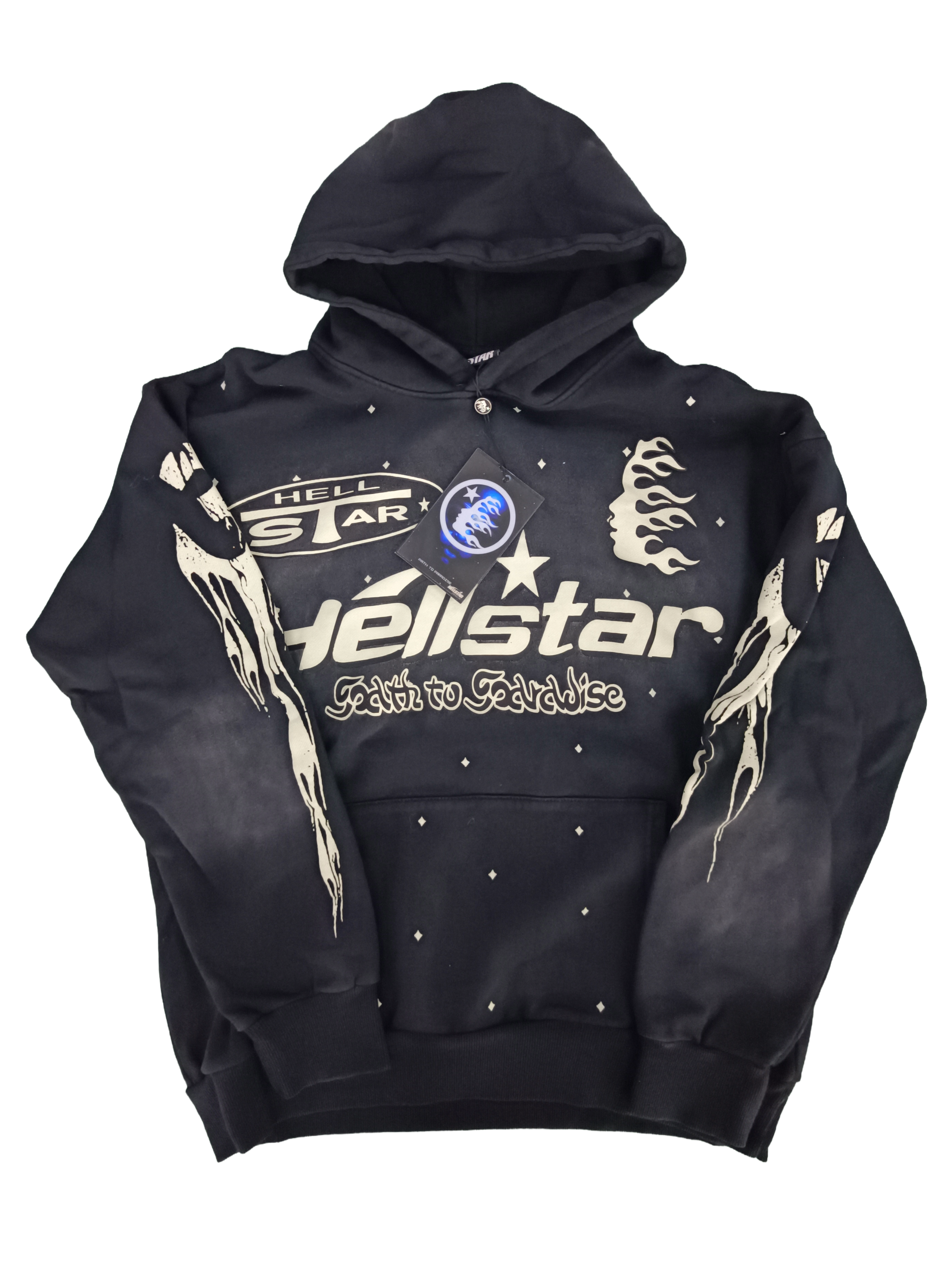 Hellstar “Faith To Paradise” Hoodie — Black