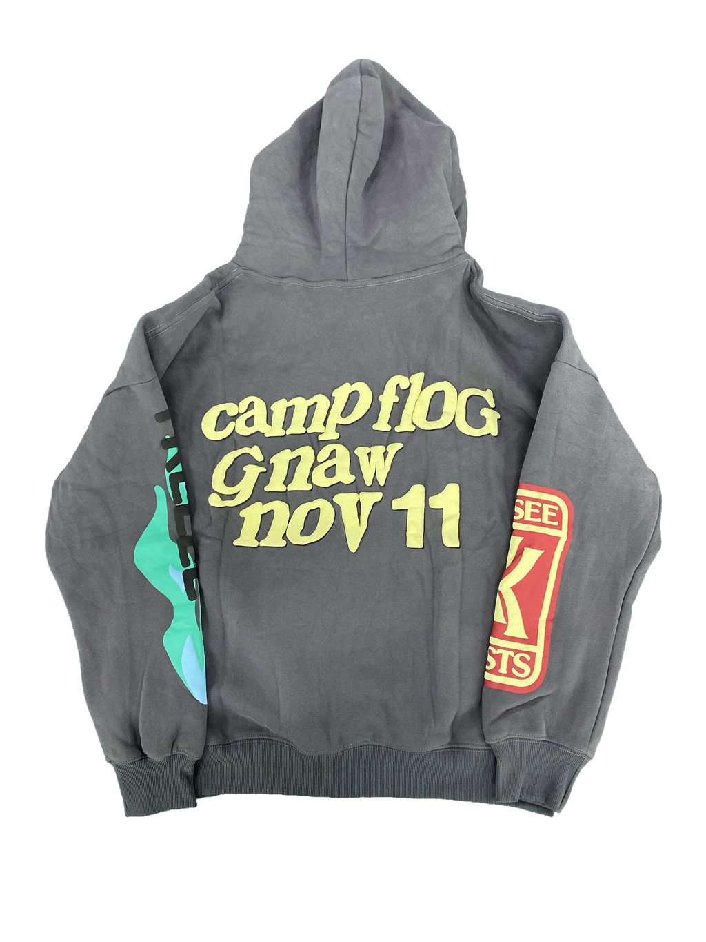 “Lucky Me I See Ghosts” Hoodie — Grey