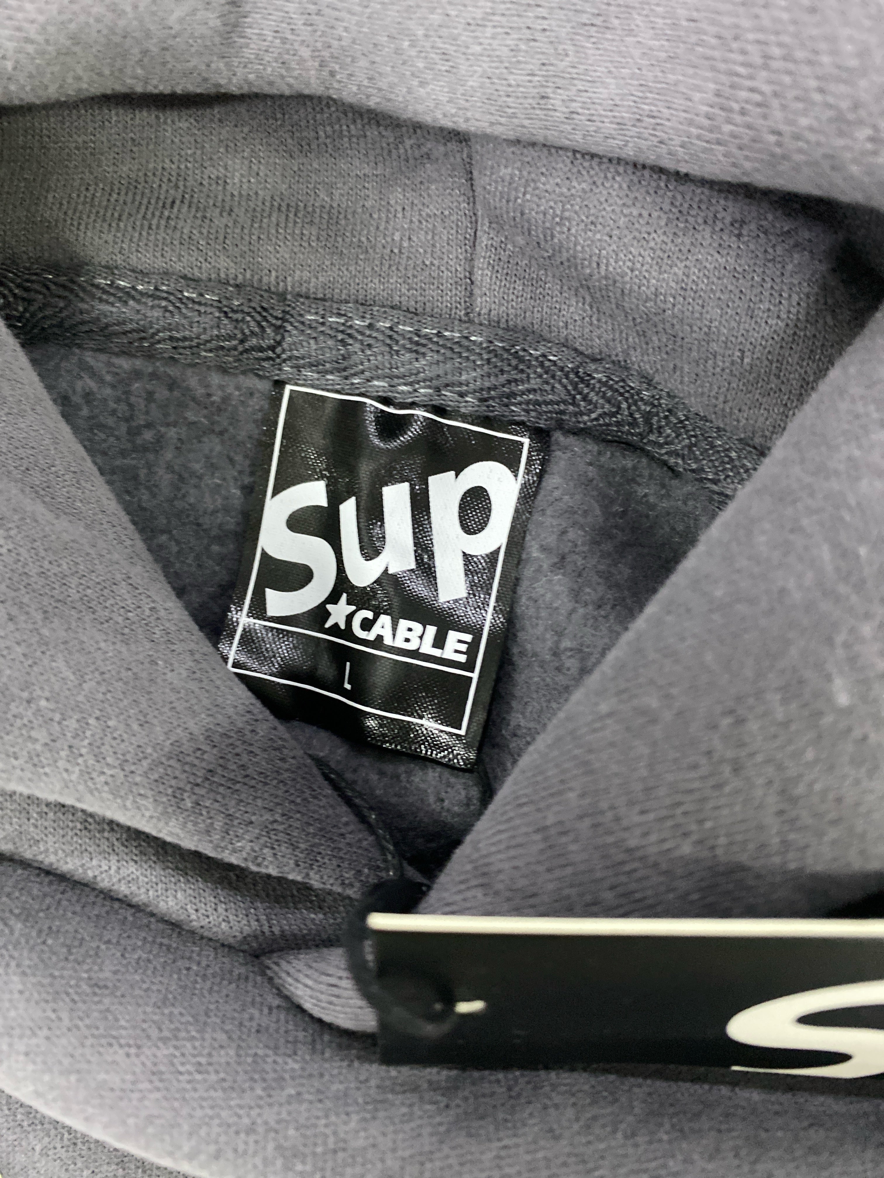 “Lucky Me I See Ghosts” Hoodie — Grey