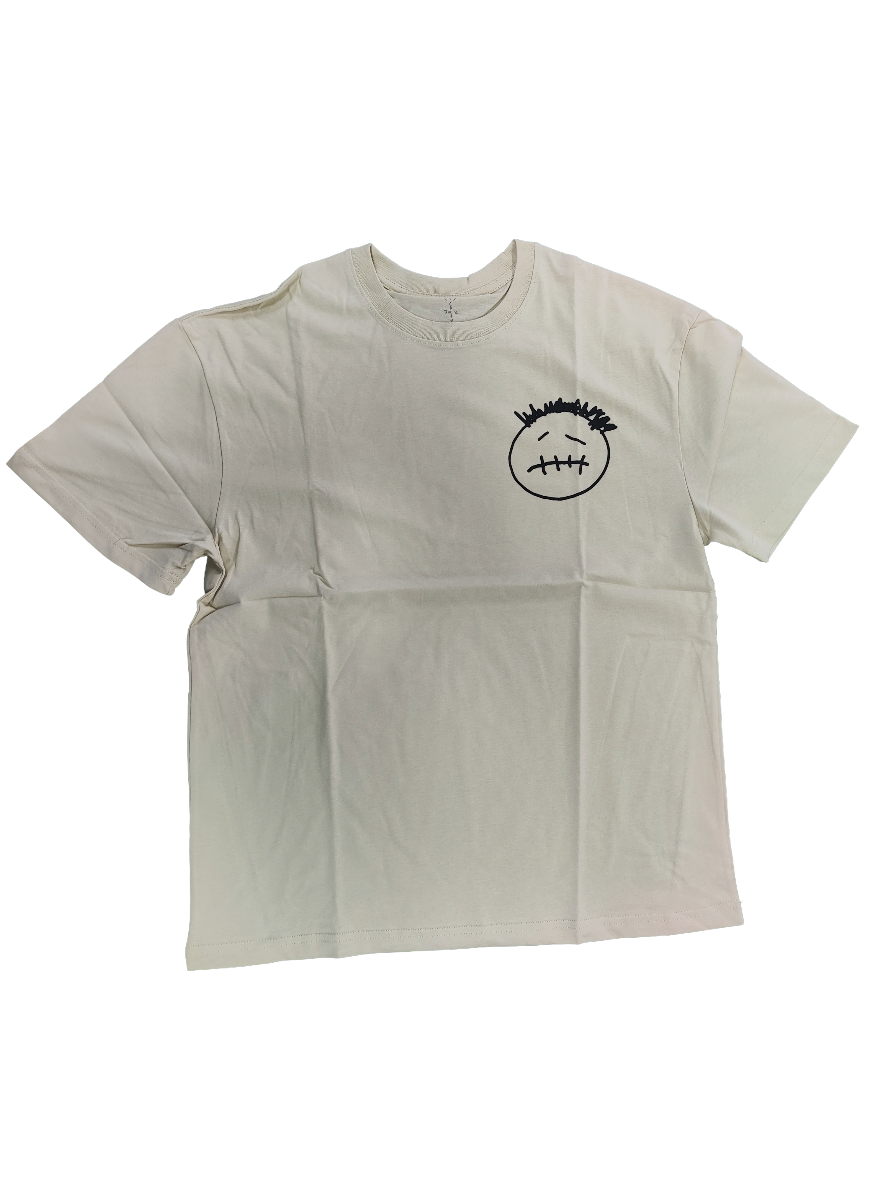 Cactus Jack “Scribble Logo” Tee — White